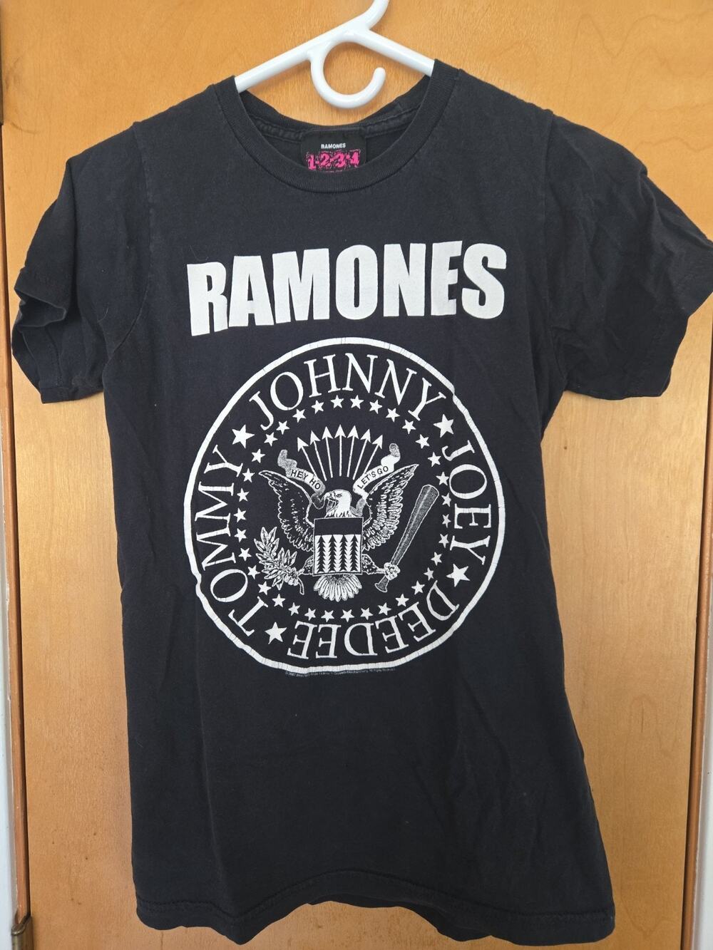 Ramones Band T Shirt Vintage 2007 Rock Y2K Joey Johnny Dee Dee Tommy Punk Small